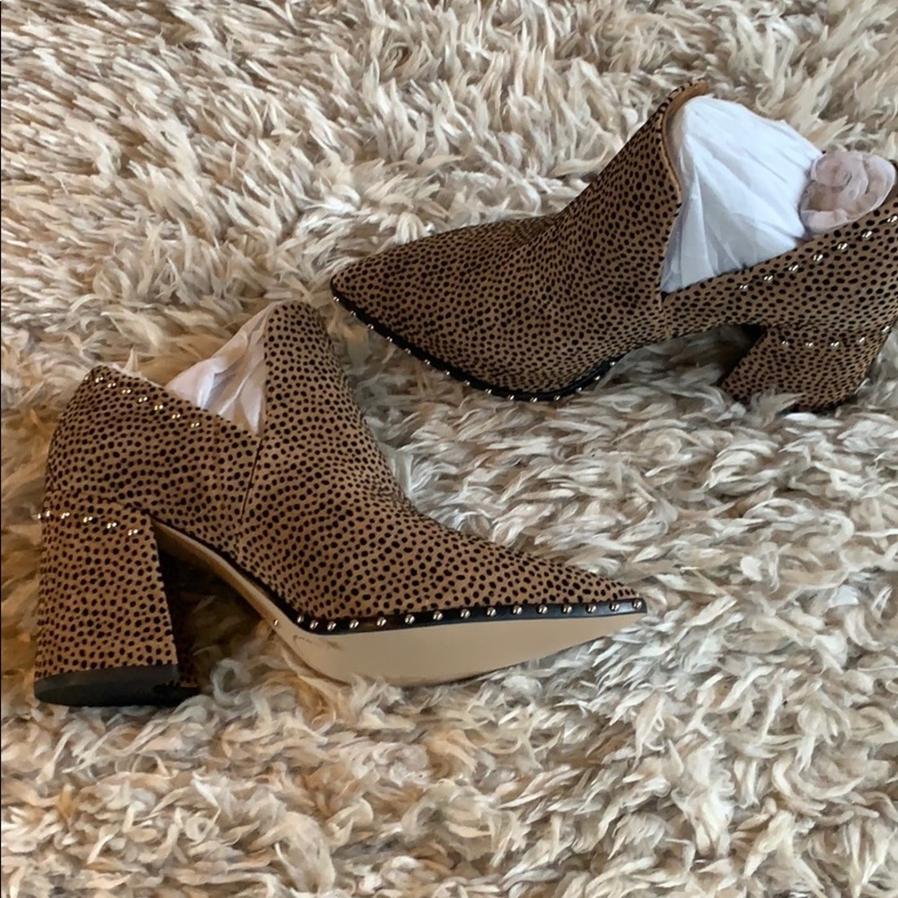 Gianni Bini Leopard Print Boots